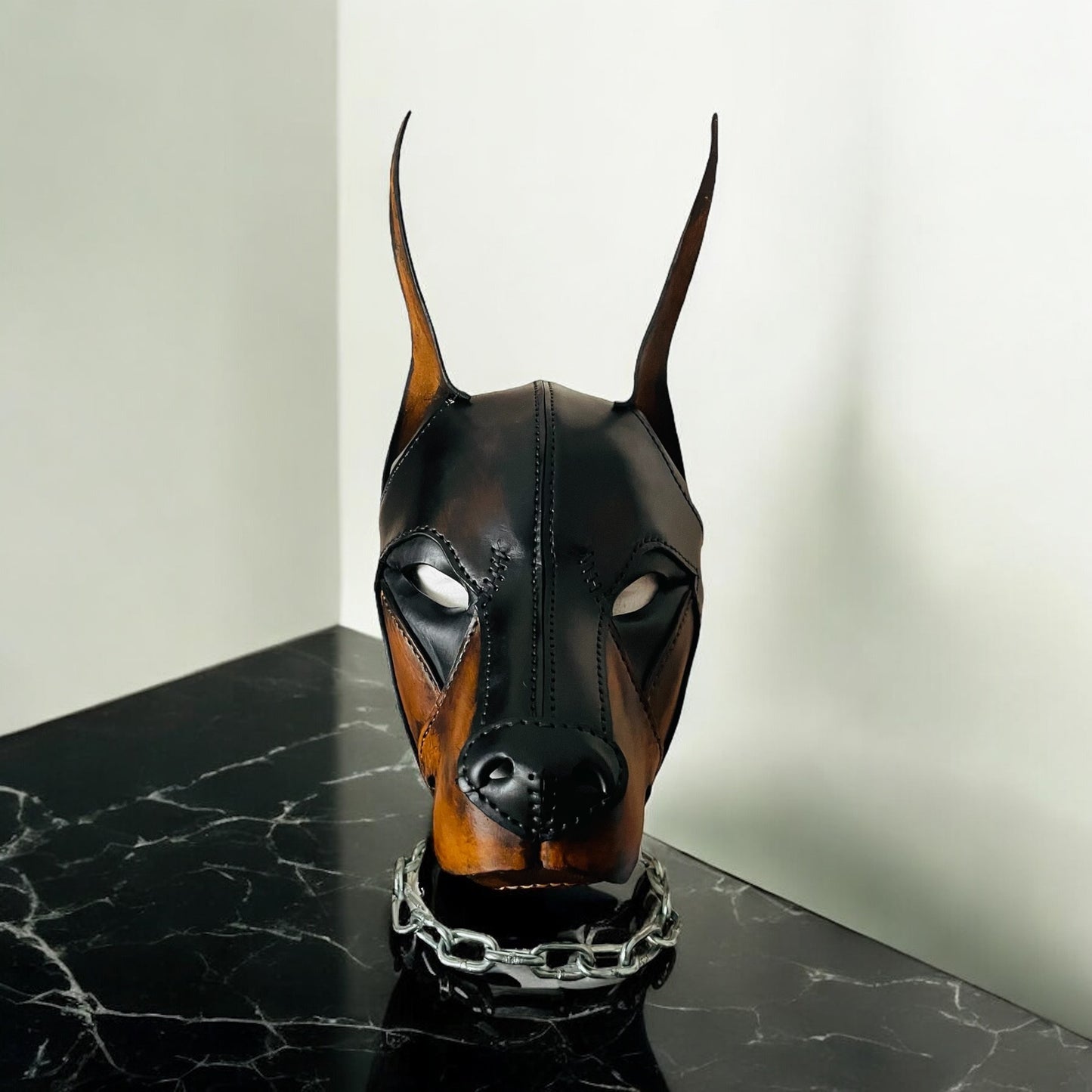 Full Leather Doberman Hood Pattern – PDF Template (Instant Download)