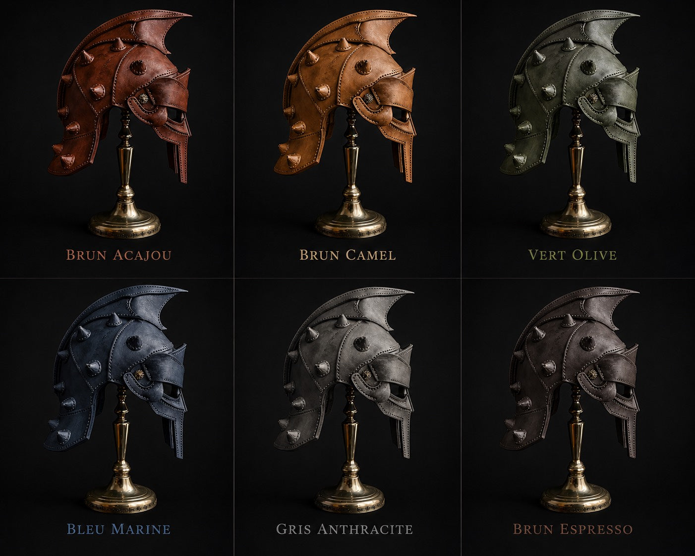 MAXIMUS GLADIATOR LEATHER HELMET PATTERN – PDF + SVG DIGITAL DOWNLOAD | Roman Arena Armor | Leathercraft Template by GAIUS LEATHERCRAFT