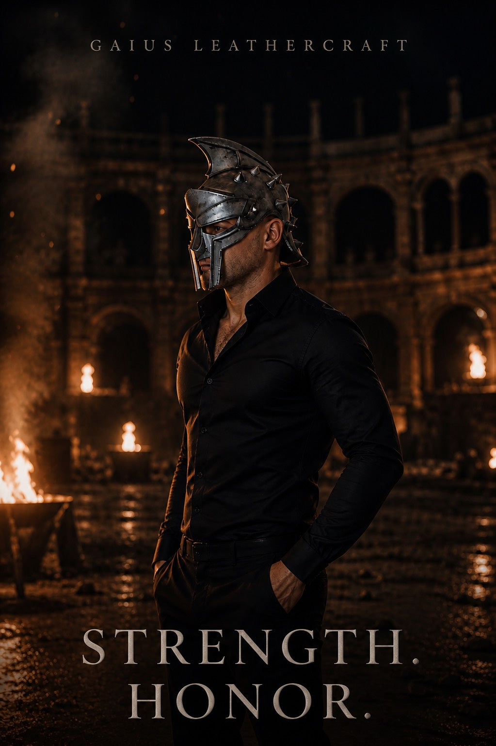 MAXIMUS GLADIATOR LEATHER HELMET PATTERN – PDF + SVG DIGITAL DOWNLOAD | Roman Arena Armor | Leathercraft Template by GAIUS LEATHERCRAFT