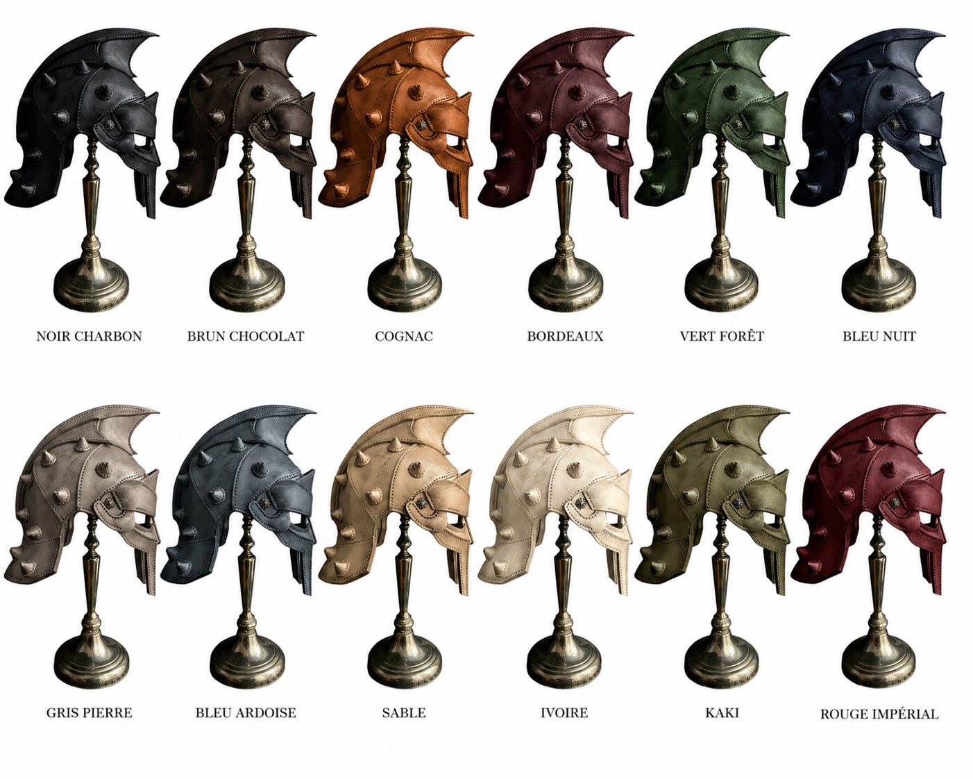 MAXIMUS GLADIATOR LEATHER HELMET PATTERN – PDF + SVG DIGITAL DOWNLOAD | Roman Arena Armor | Leathercraft Template by GAIUS LEATHERCRAFT