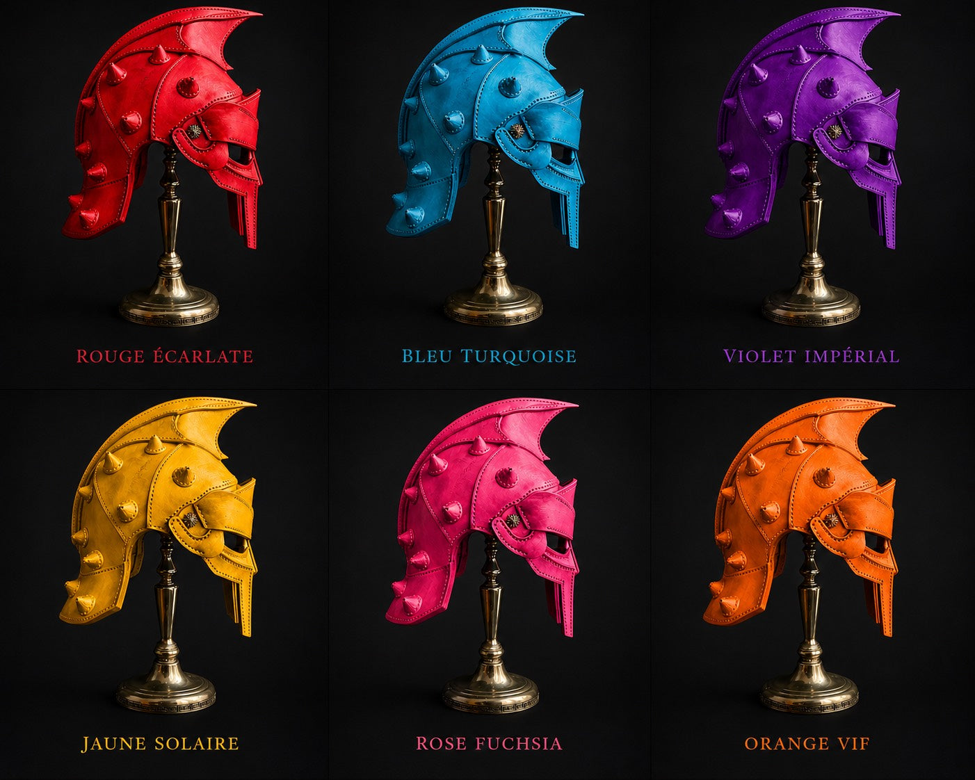 MAXIMUS GLADIATOR LEATHER HELMET PATTERN – PDF + SVG DIGITAL DOWNLOAD | Roman Arena Armor | Leathercraft Template by GAIUS LEATHERCRAFT