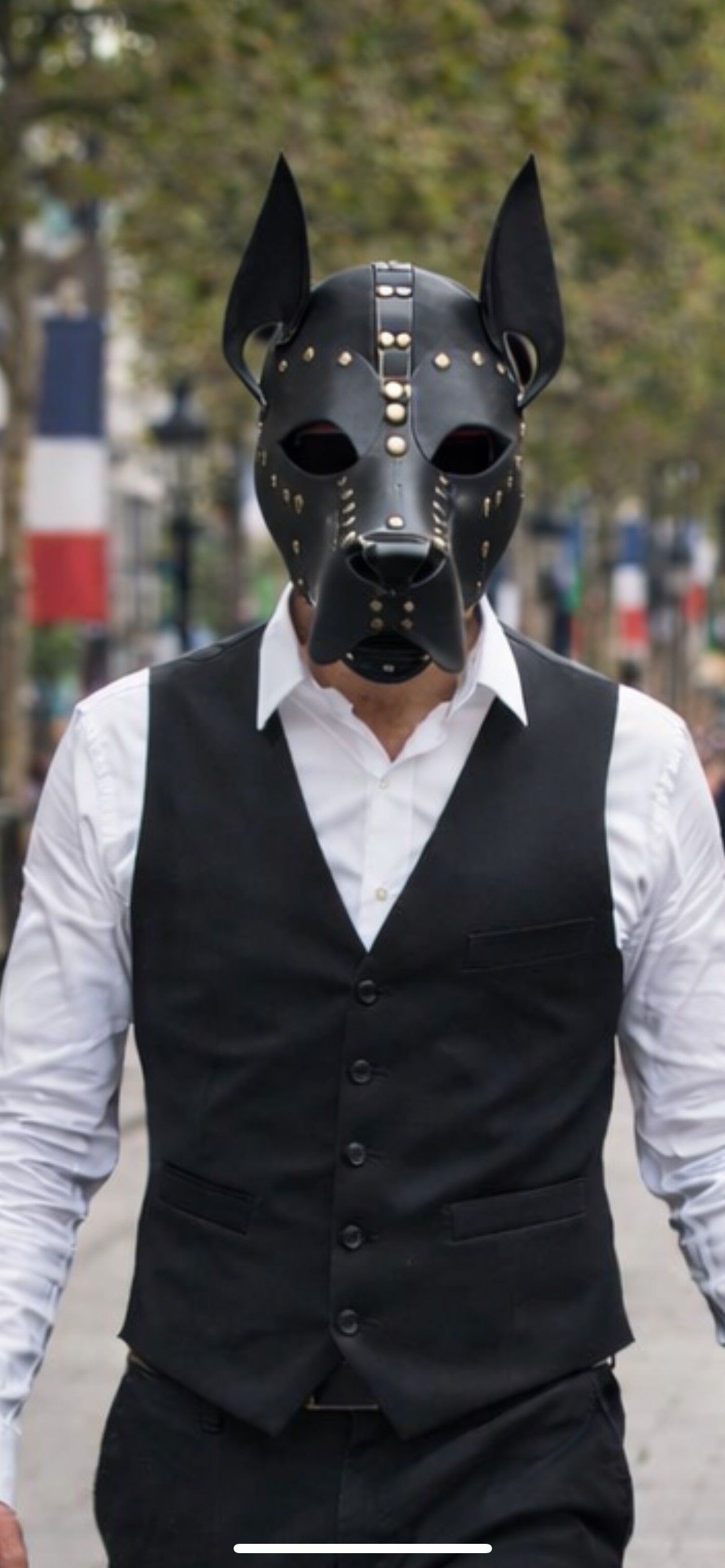 IRON WARDEN DOG MASK – Leather Pattern PDF, SVG & DXF | No Sewing Required