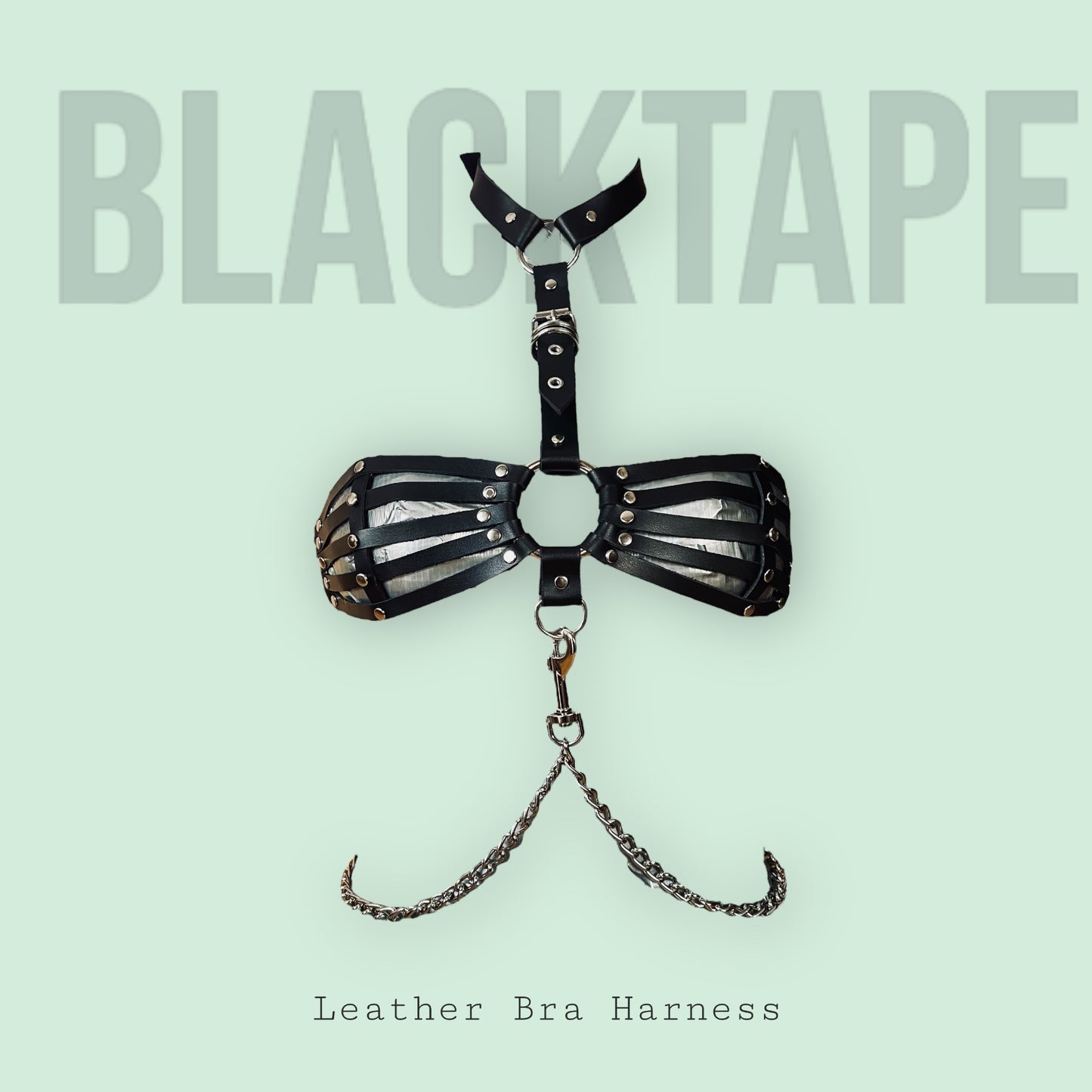 Leather Bra Harness Pattern, DIY Lingerie, XS-M/L (Digital Download)