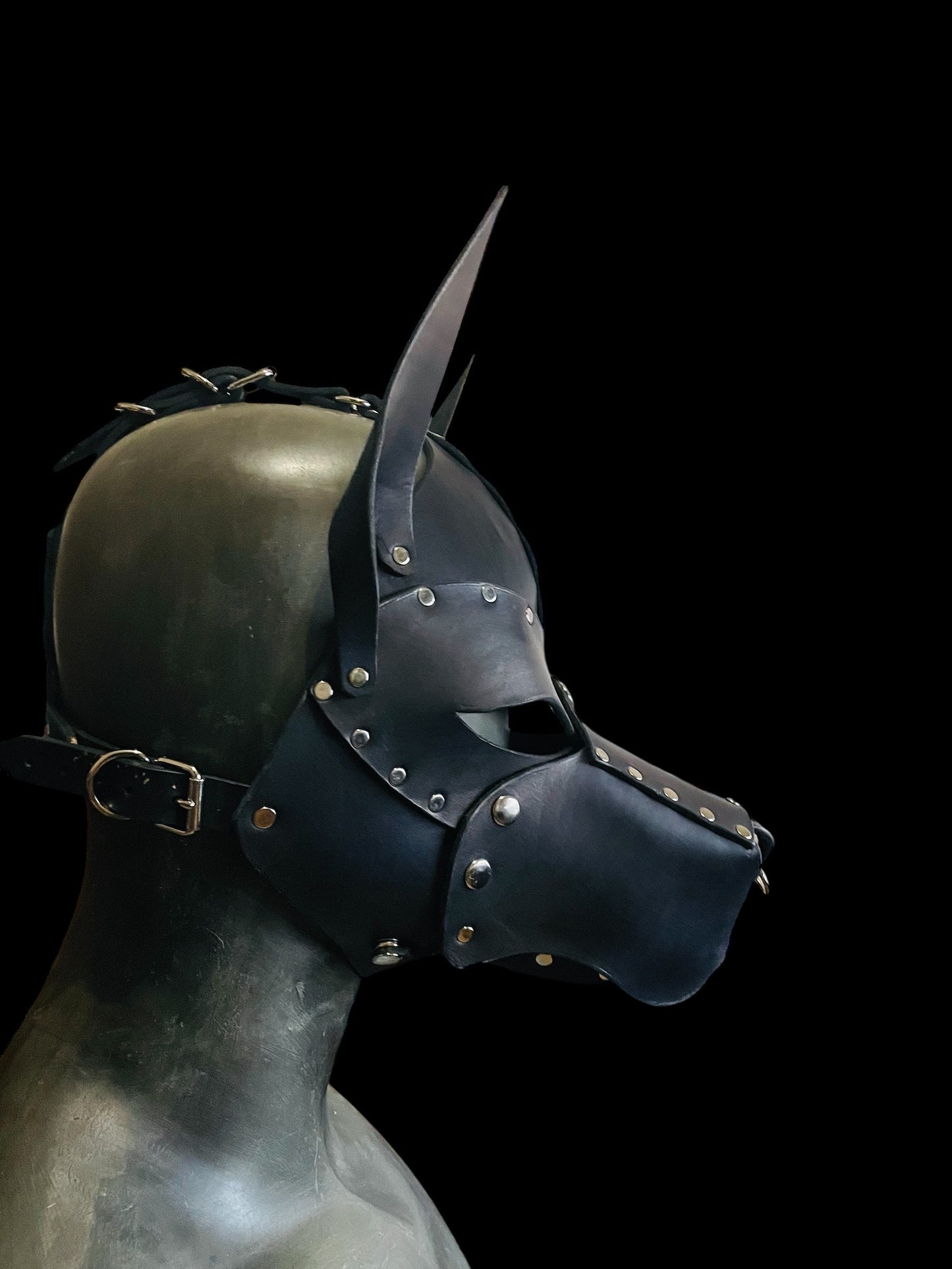 IRON WARDEN DOG MASK – Leather Pattern PDF, SVG & DXF | No Sewing Required