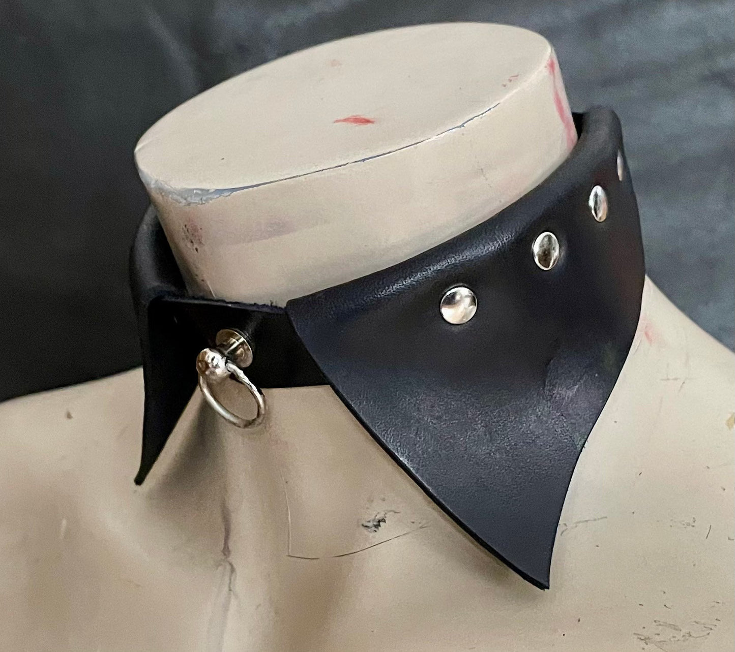 Leather Choker Pattern: No Sew Rivet Collar Template (Digital Download)