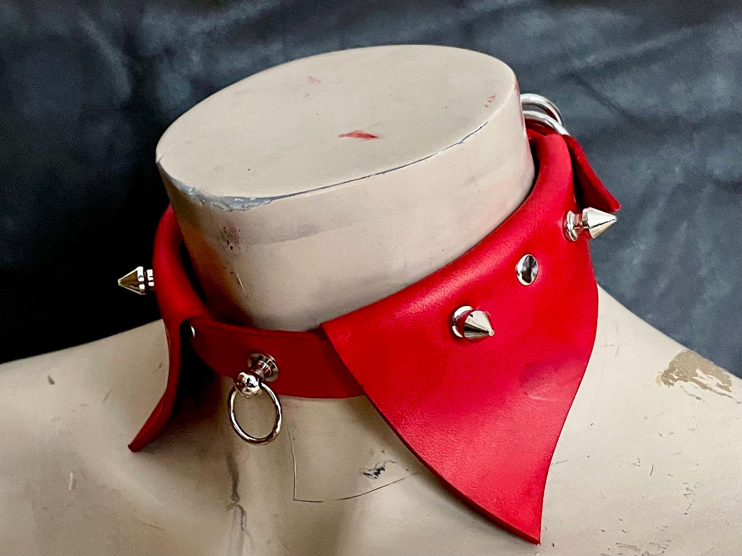 Leather Choker Pattern: No Sew Rivet Collar Template (Digital Download)