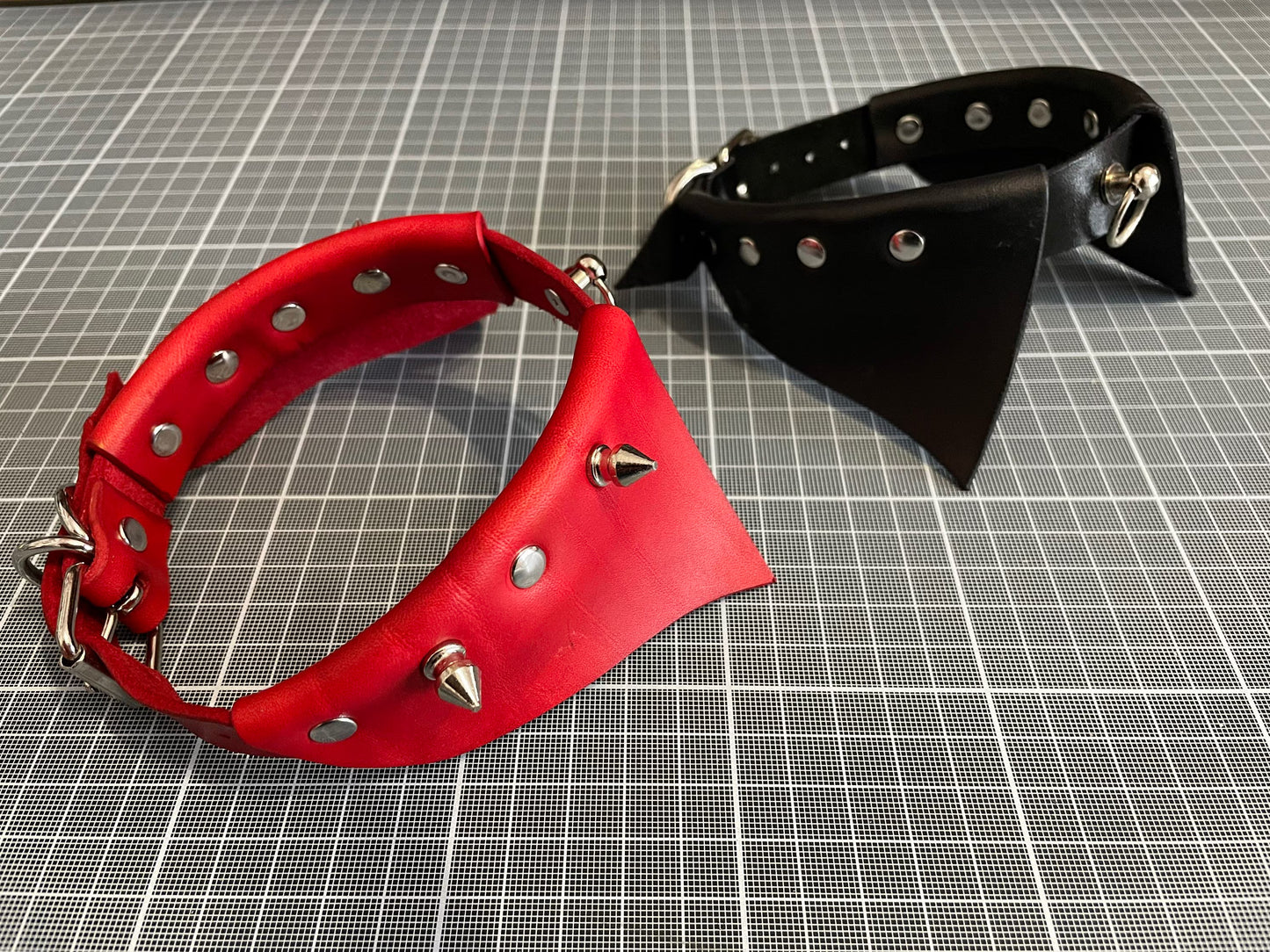 Leather Choker Pattern: No Sew Rivet Collar Template (Digital Download)