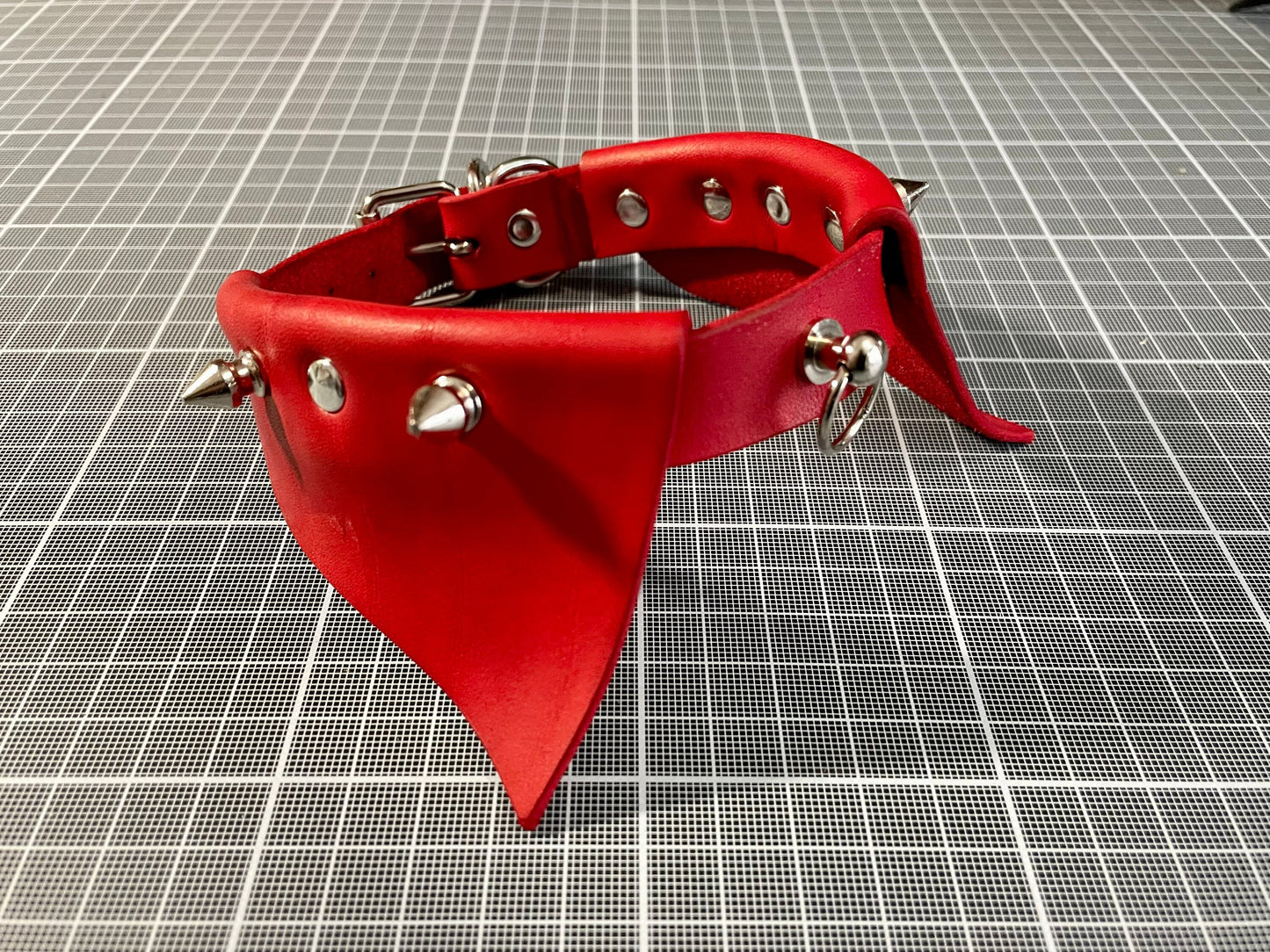 Leather Choker Pattern: No Sew Rivet Collar Template (Digital Download)
