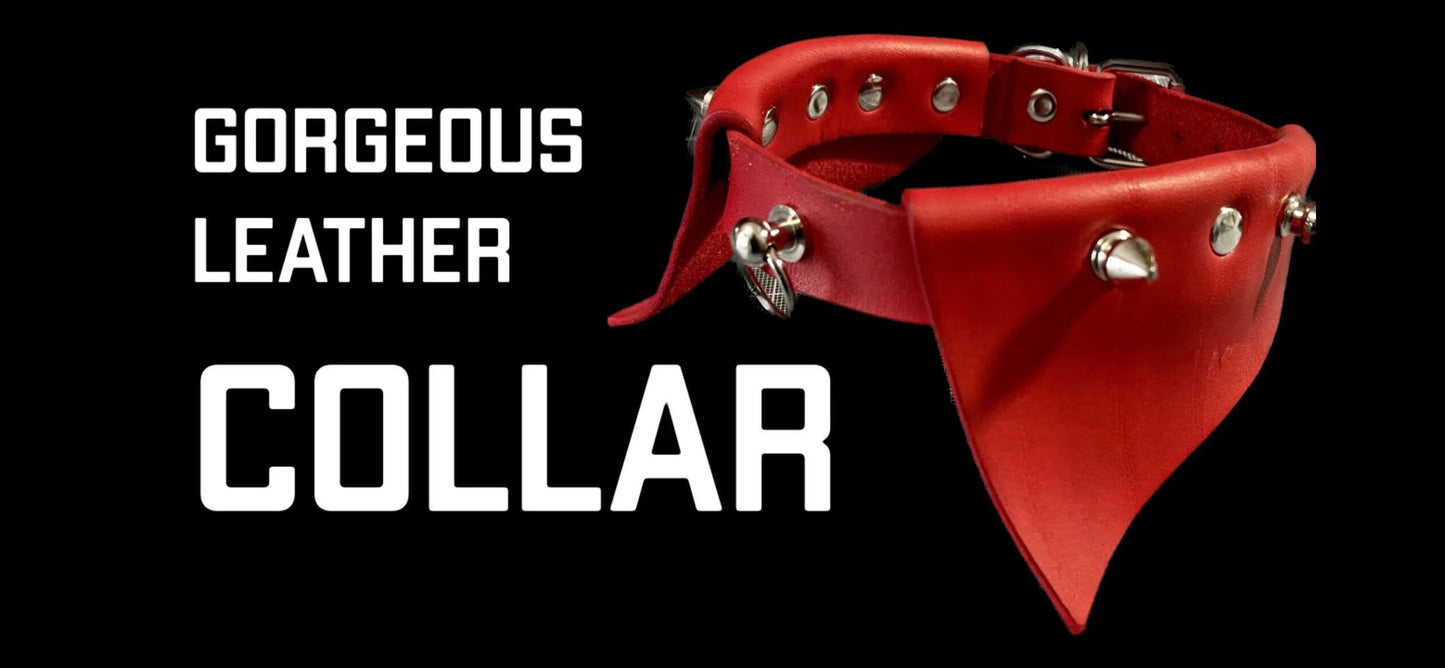 Leather Choker Pattern: No Sew Rivet Collar Template (Digital Download)