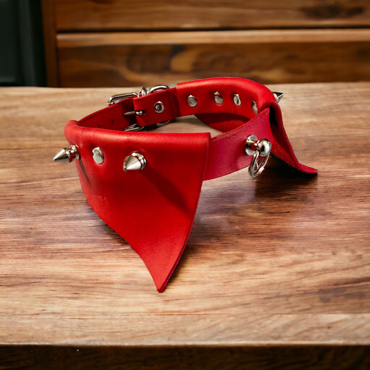 Leather Choker Pattern: No Sew Rivet Collar Template (Digital Download)