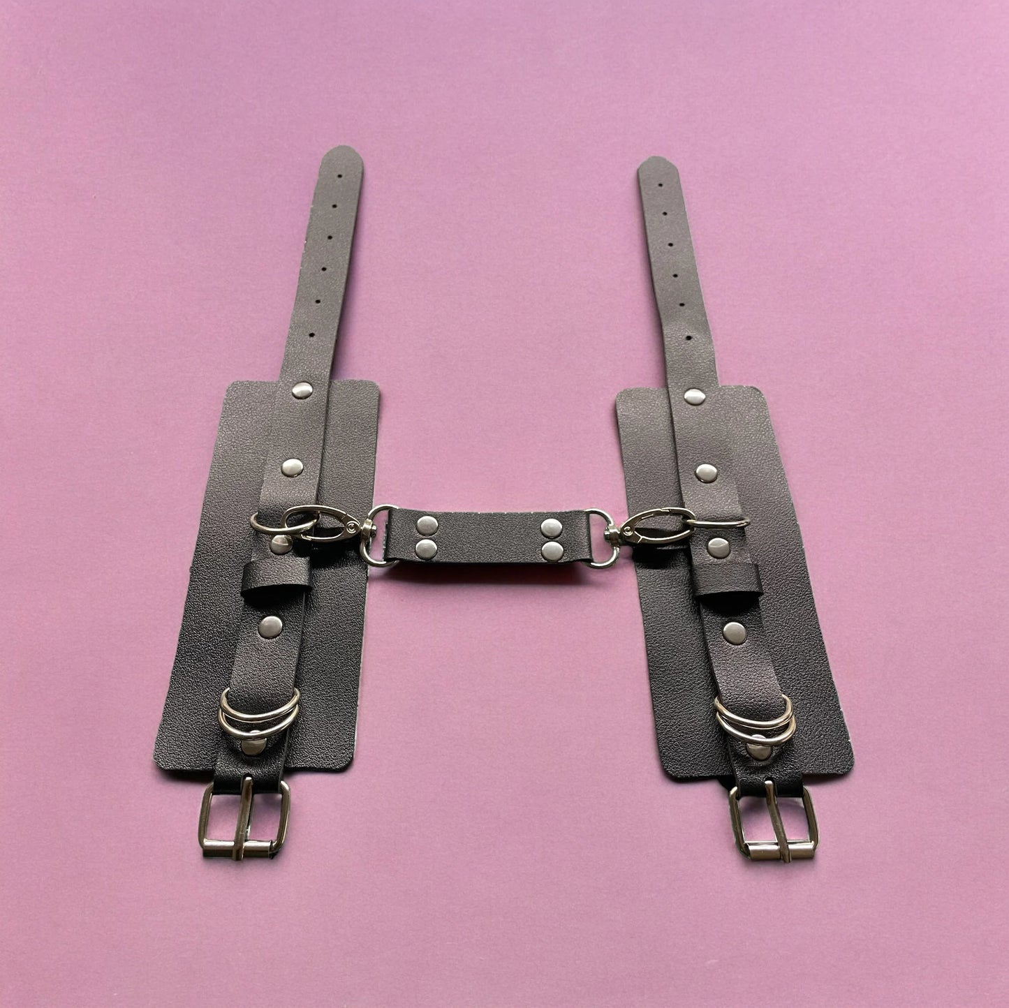 Bdsm Body Harness + Handcuffs Leather pattern - A4 Us Letter Pdf File