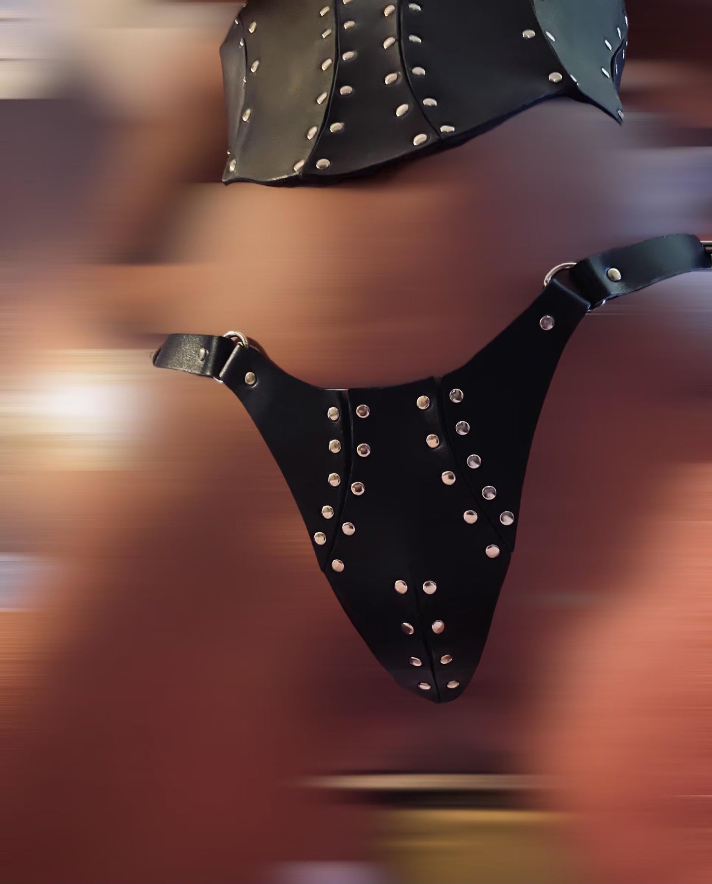Corset+ Choker + Thong Leather Pattern – Pdf A4 – 3 BDSM Body Harnesses DIY