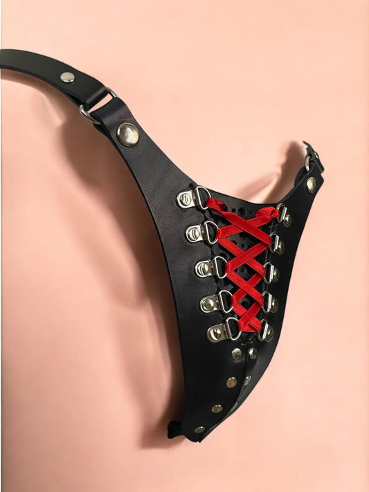 Sexy Leather Thong Pattern PDF SVG – Adjustable Lingerie – Cosplay Festival Dancewear – A4 Us Letter – Easy DIY Sewing Template