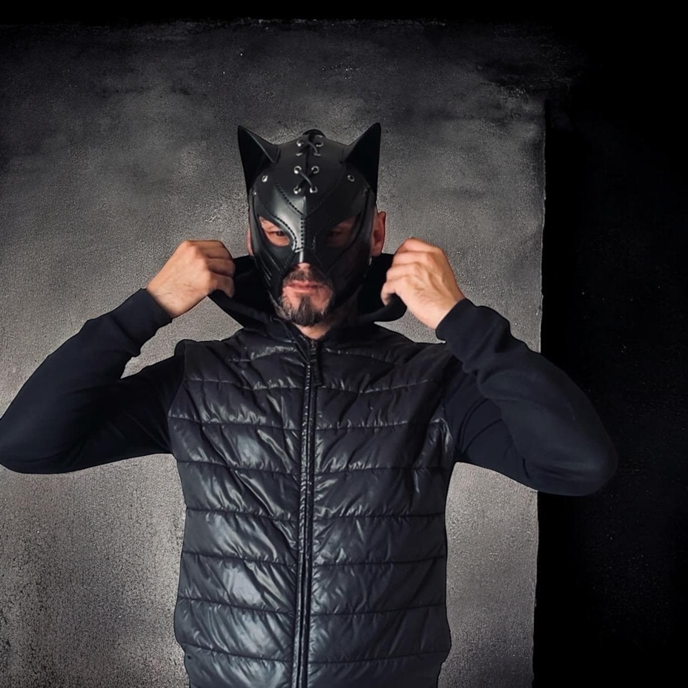 Dusk Hunter Leather Mask Pattern: Cosplay DIY Template (PDF Download A4/US Letter)