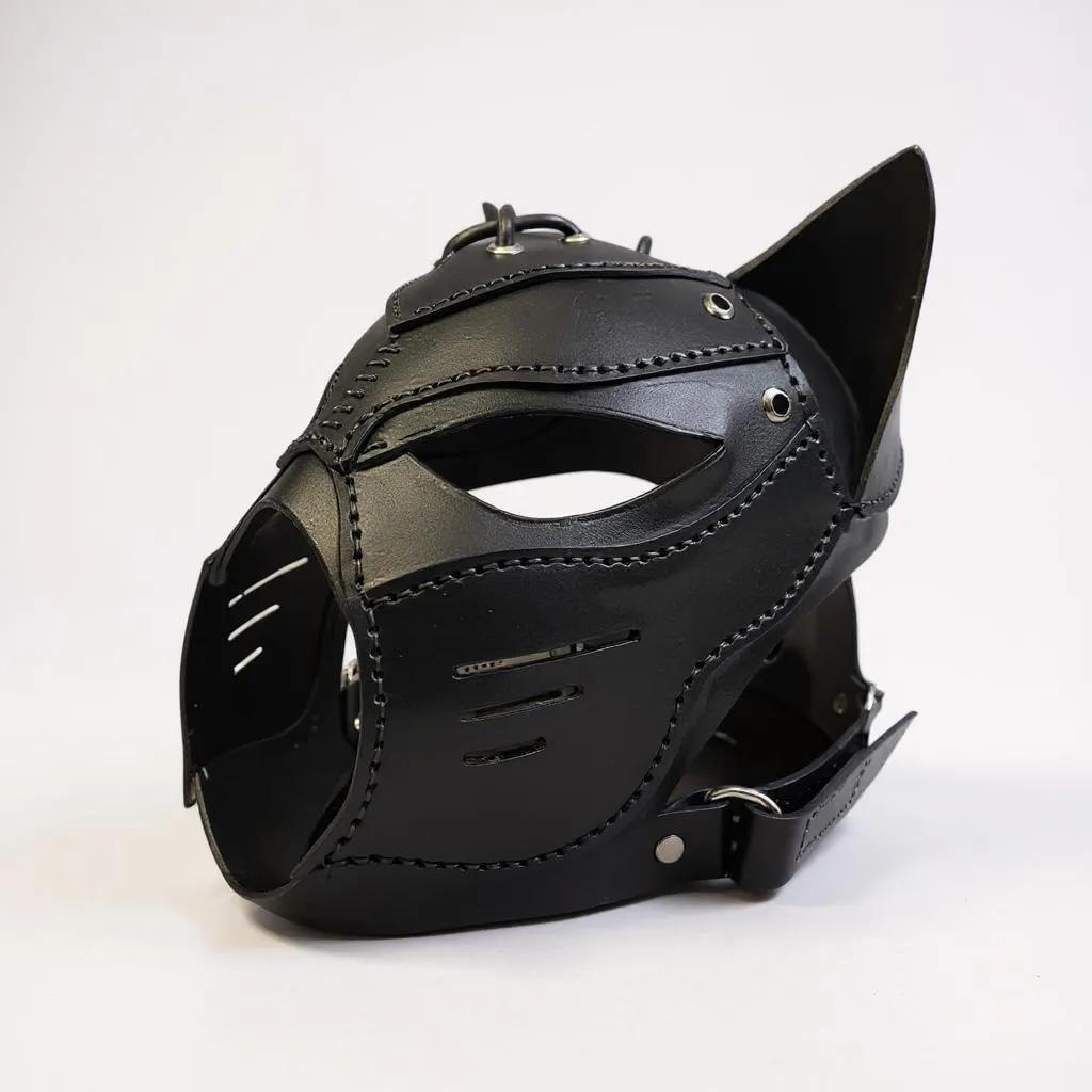 Dusk Hunter Leather Mask Pattern: Cosplay DIY Template (PDF Download A4/US Letter)