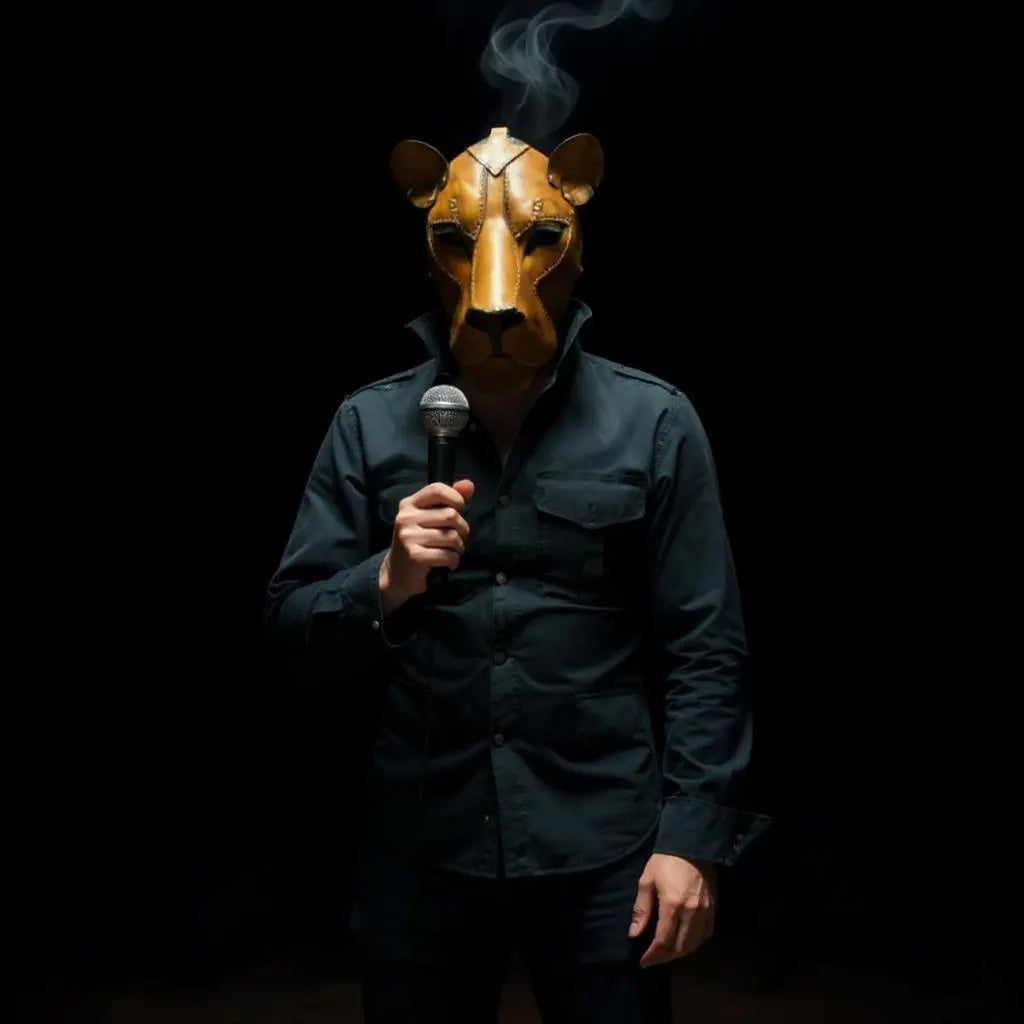 Leather Lion Mask Pattern – Adult & Child DIY Cosplay (pdf, svg, dxf)