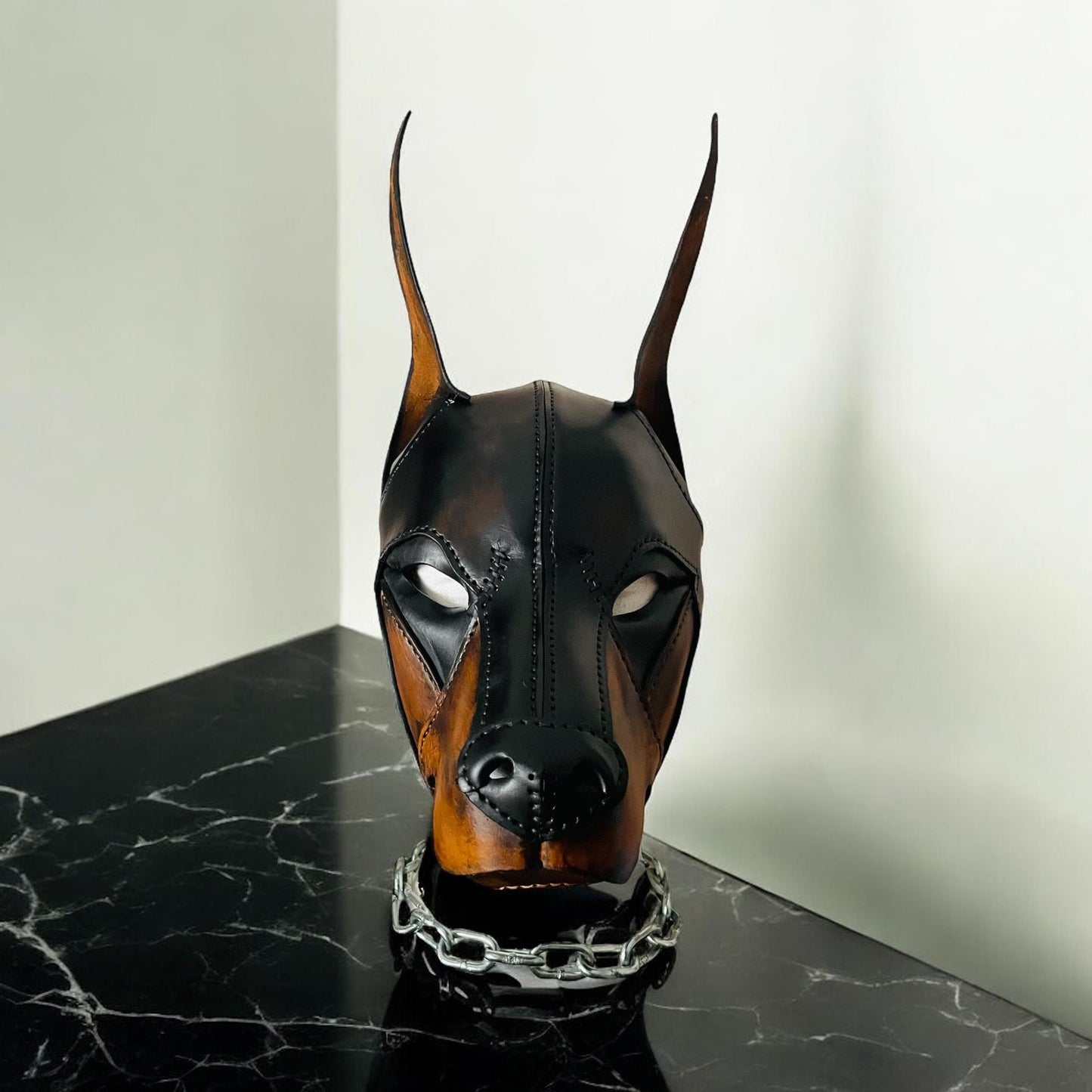 Full Leather Doberman Hood Pattern – PDF Template (Instant Download)