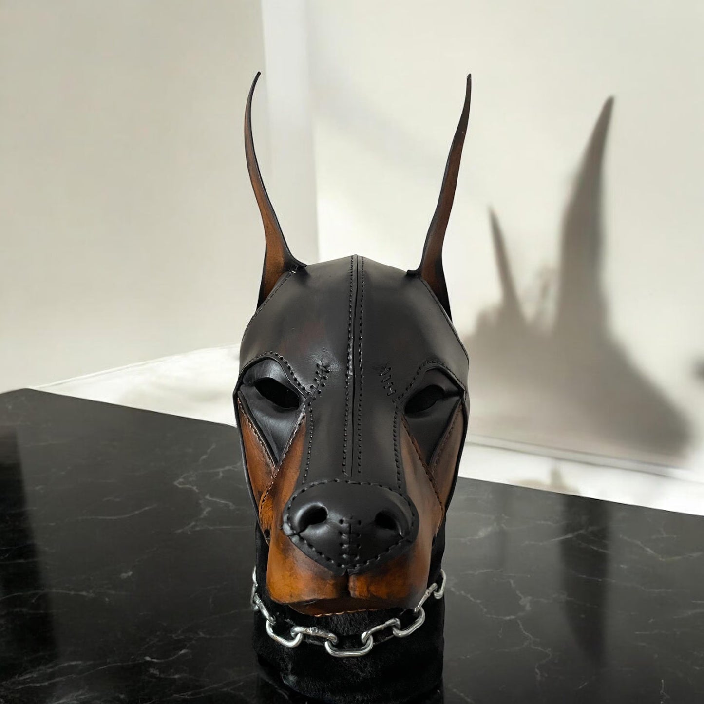 Full Leather Doberman Hood Pattern – PDF Template (Instant Download)