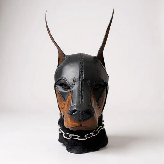 Full Leather Doberman Hood Pattern – PDF Template (Instant Download)