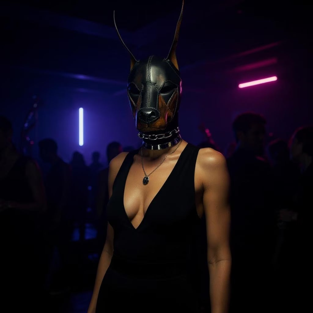 Full Leather Doberman Hood Pattern – PDF Template (Instant Download)