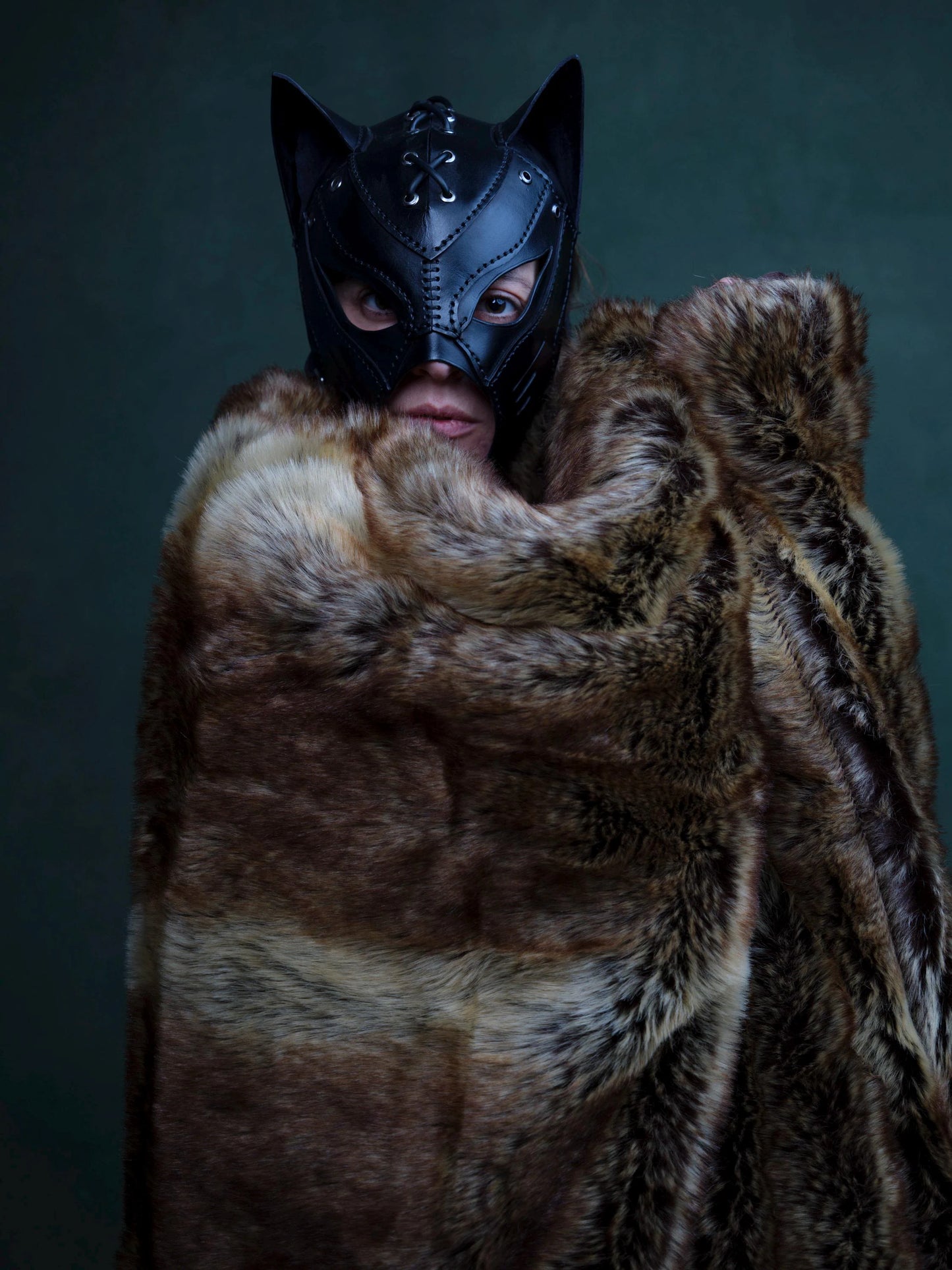 Dusk Hunter Leather Mask Pattern: Cosplay DIY Template (PDF Download A4/US Letter)